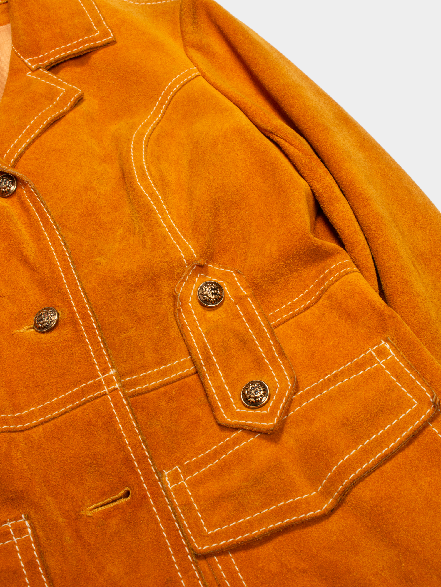 70s Irving Posuns Vintage Leather Jacket M - The Thrift