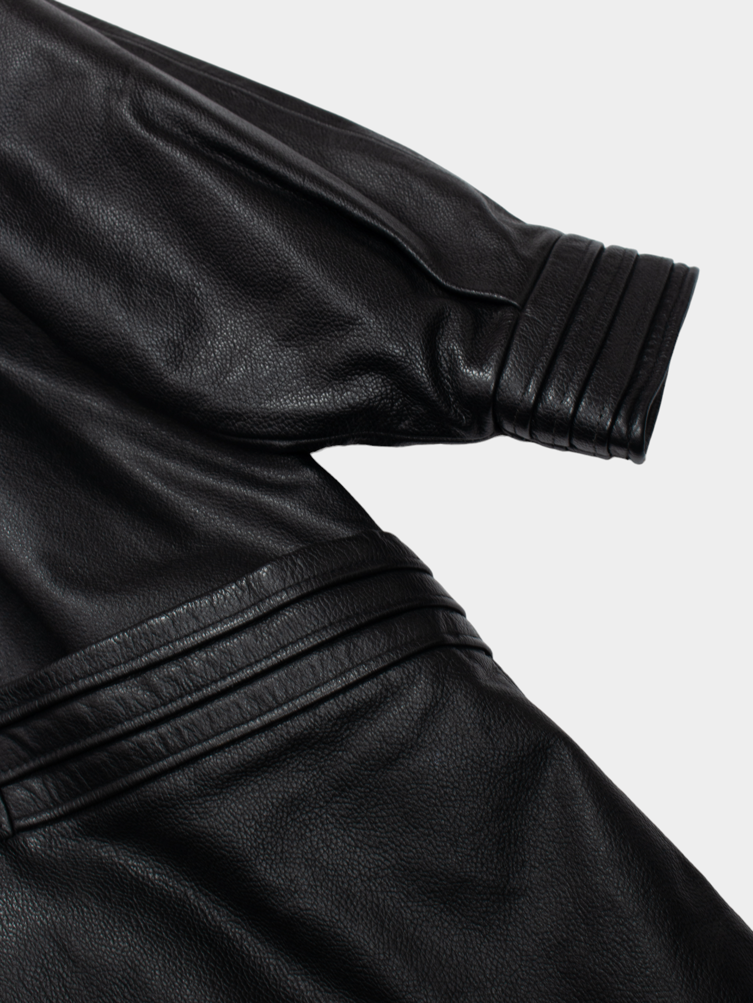 Vintage Leather Blazer Jacket 18 - The Thrift