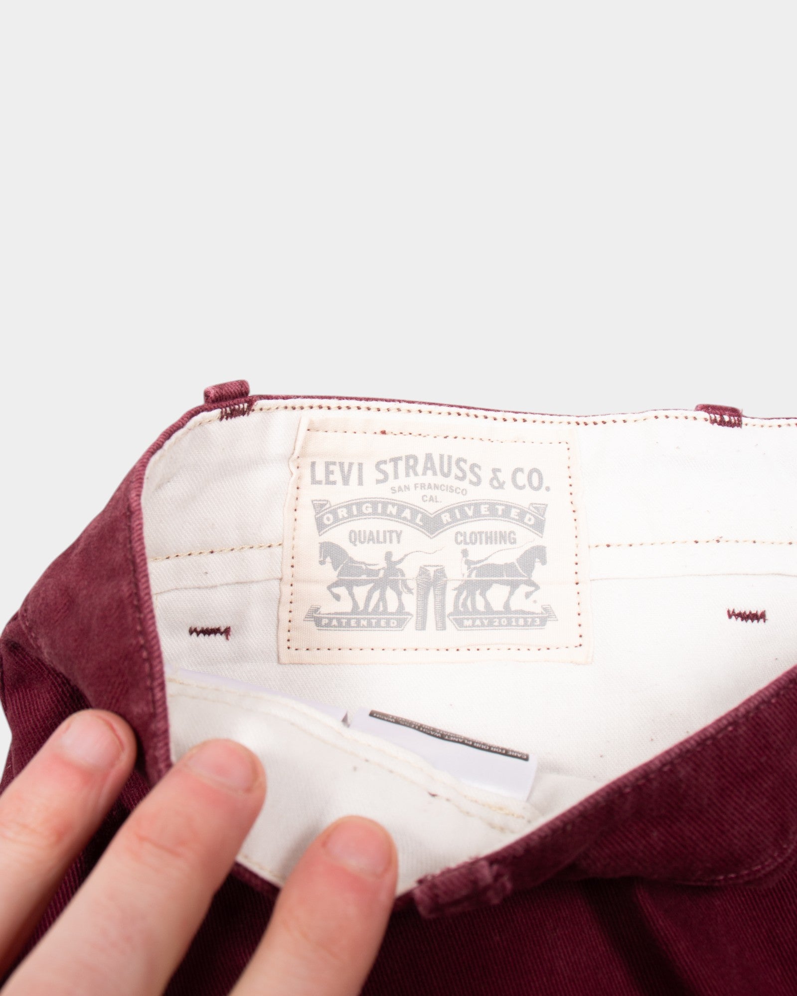 Modern Levis Red Chinos - The Thrift