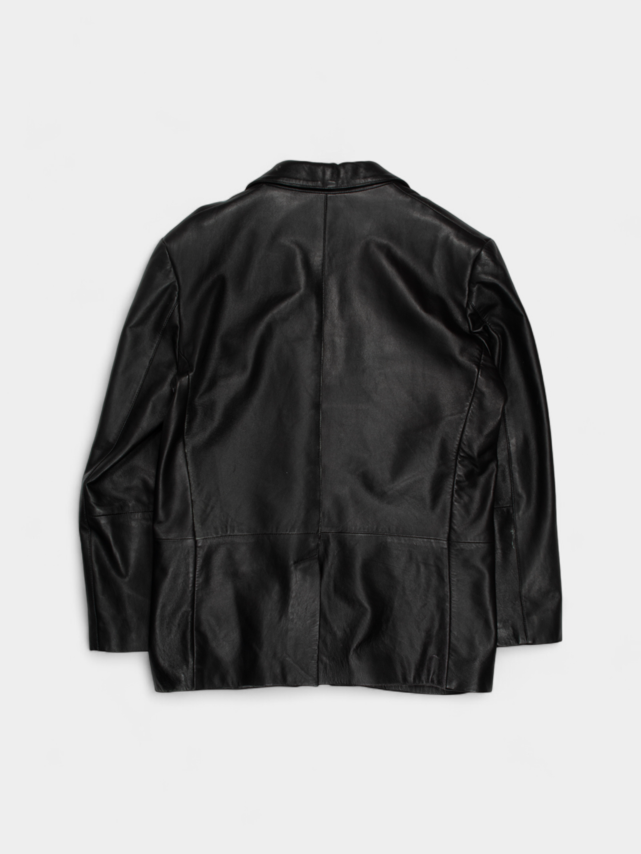 Vintage Tom English Leather Blazer Jacket L - The Thrift
