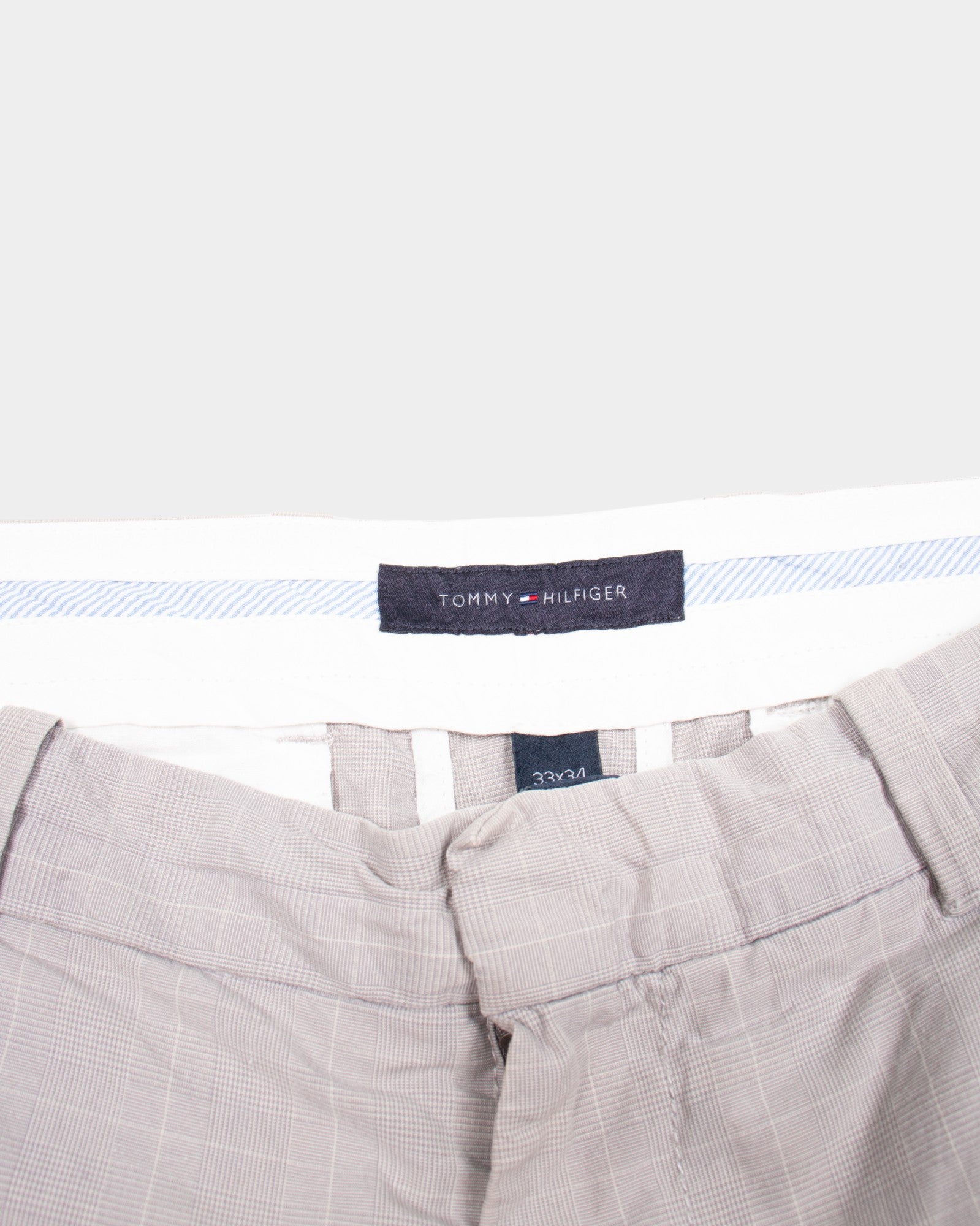 MEASURE Modern Tommy Hilfiger Grey Chinos - The Thrift