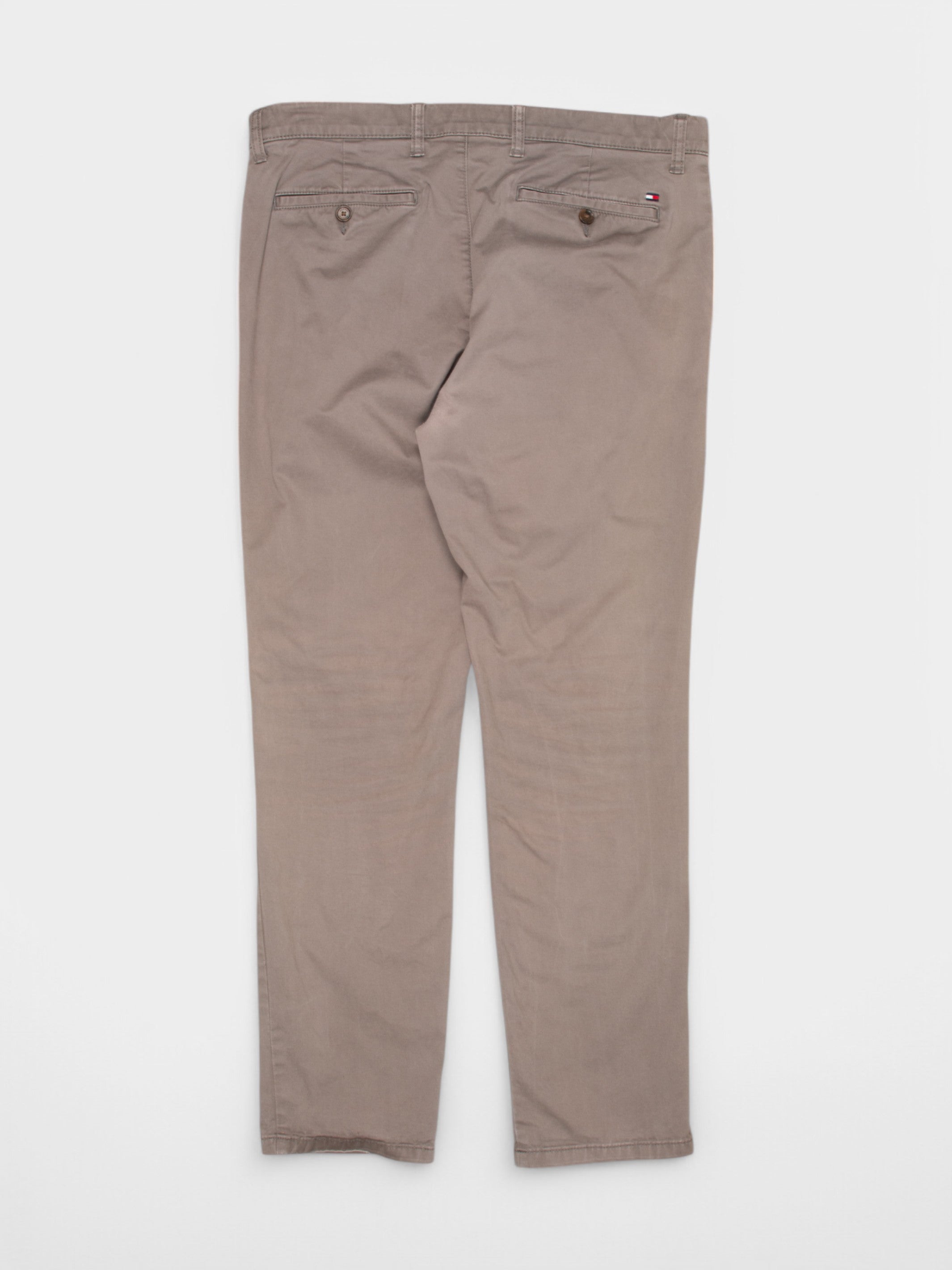 MEASURE Modern Tommy Hilfiger Grey Chinos - The Thrift