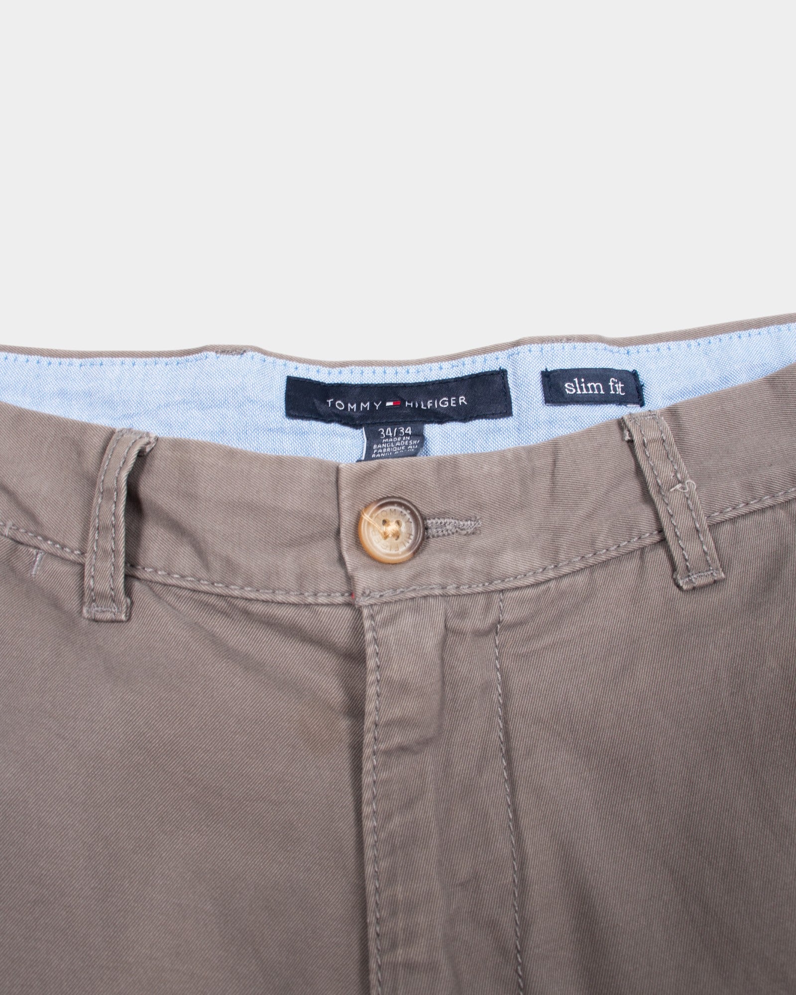 Modern Tommy Hilfiger Grey Chinos - The Thrift