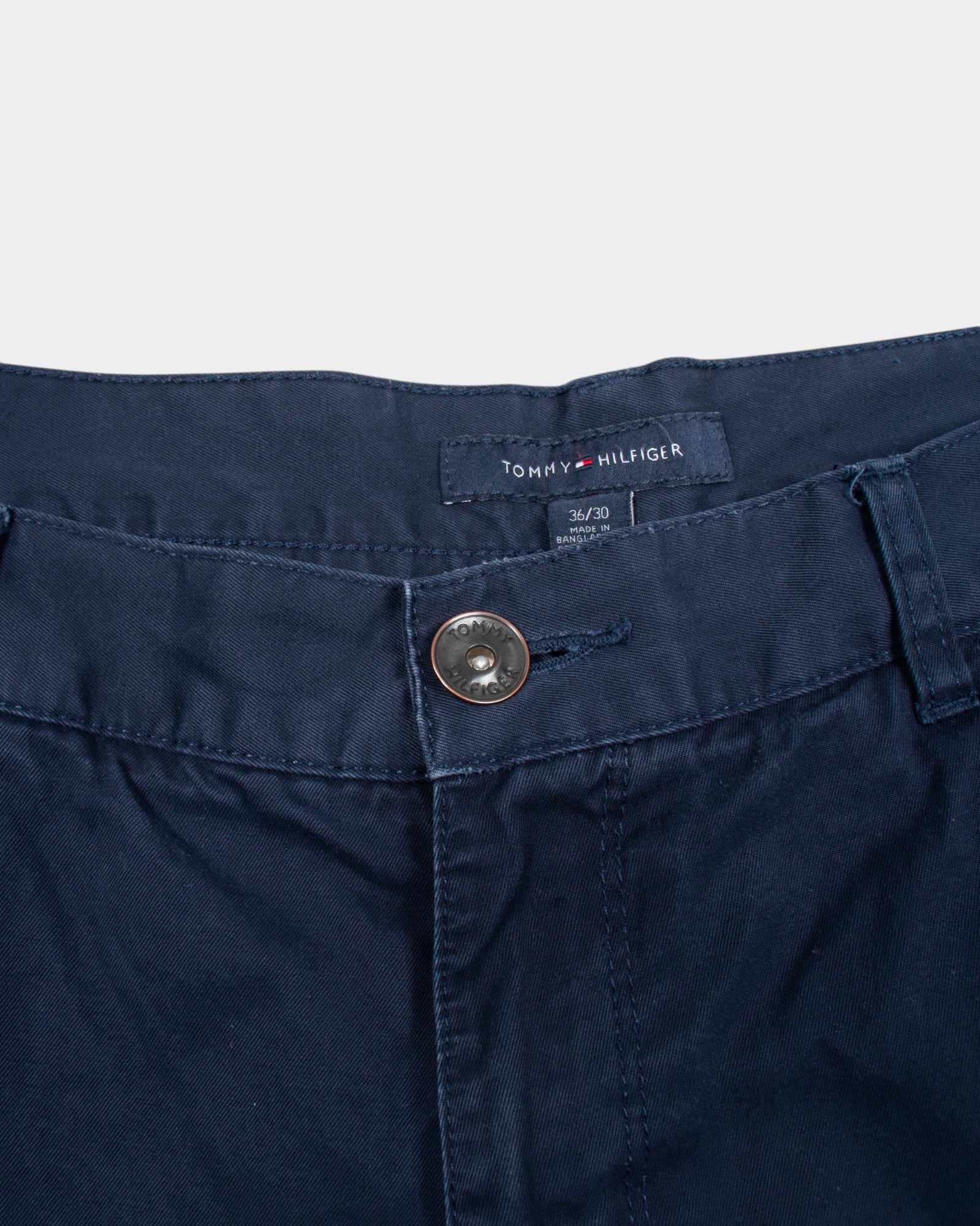 Modern Tommy Hilfiger Navy Chinos - The Thrift