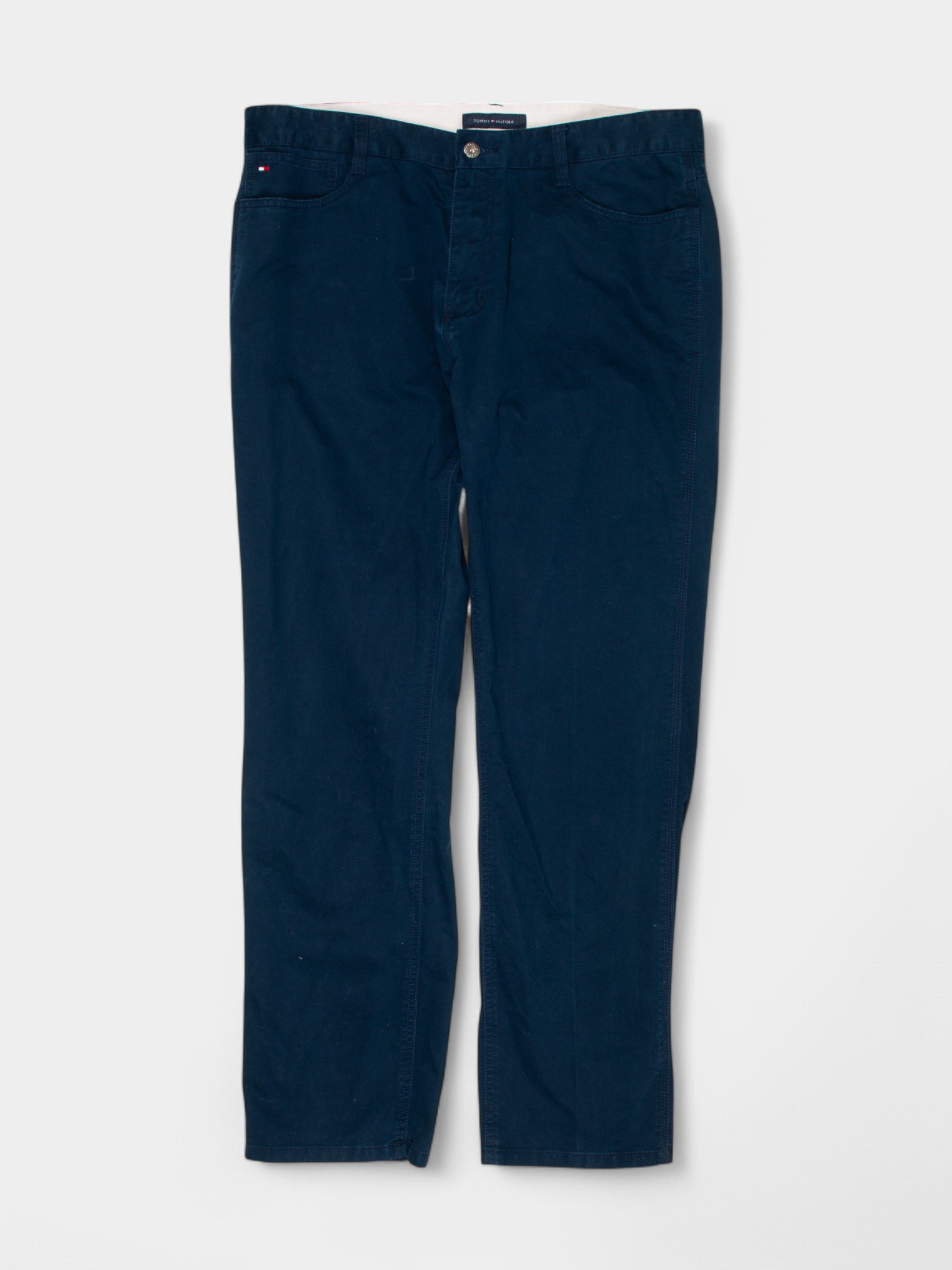 Modern Tommy Hilfiger Navy Chinos - The Thrift