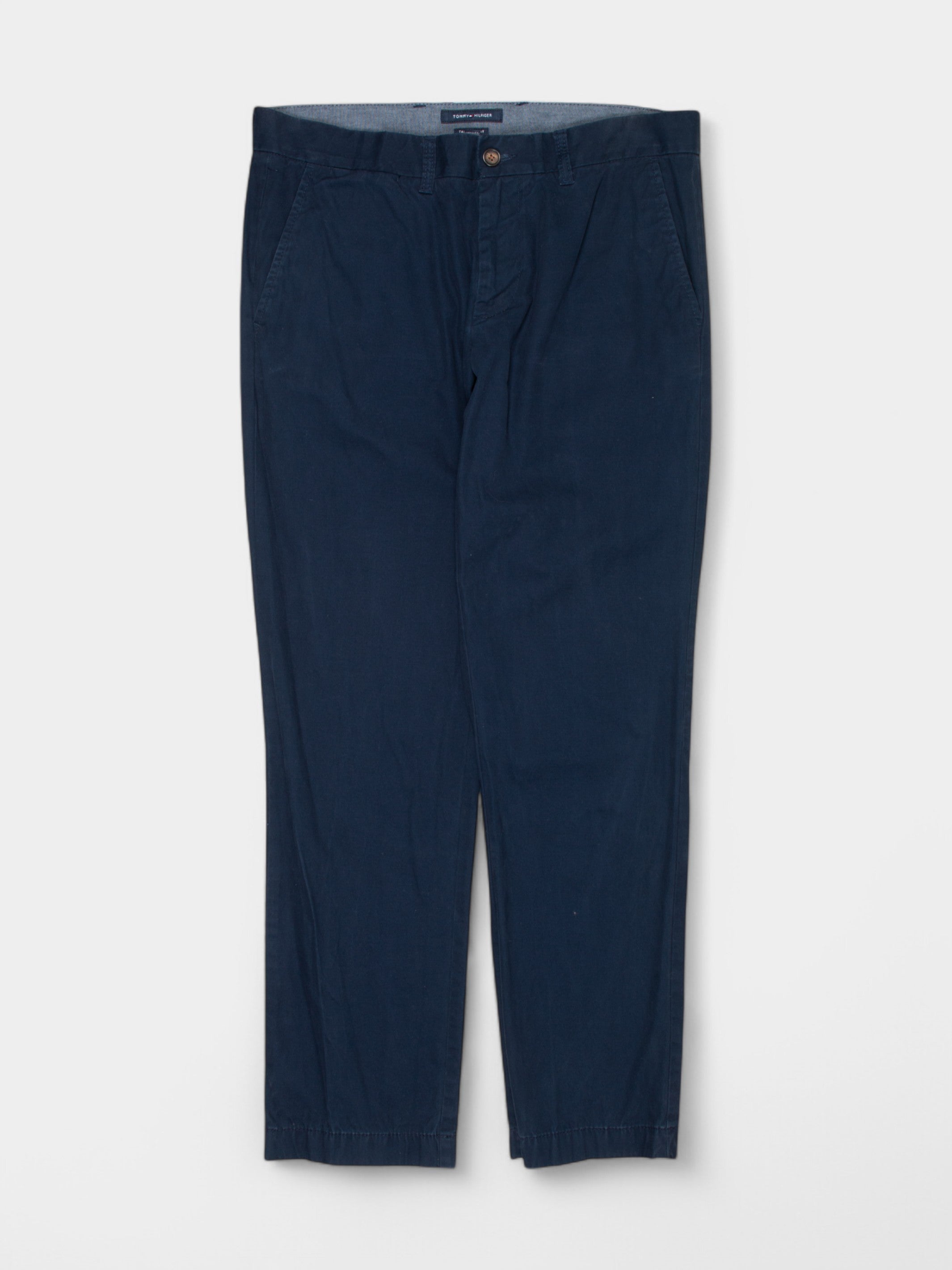 Modern Tommy Hilfiger Navy Chinos - The Thrift