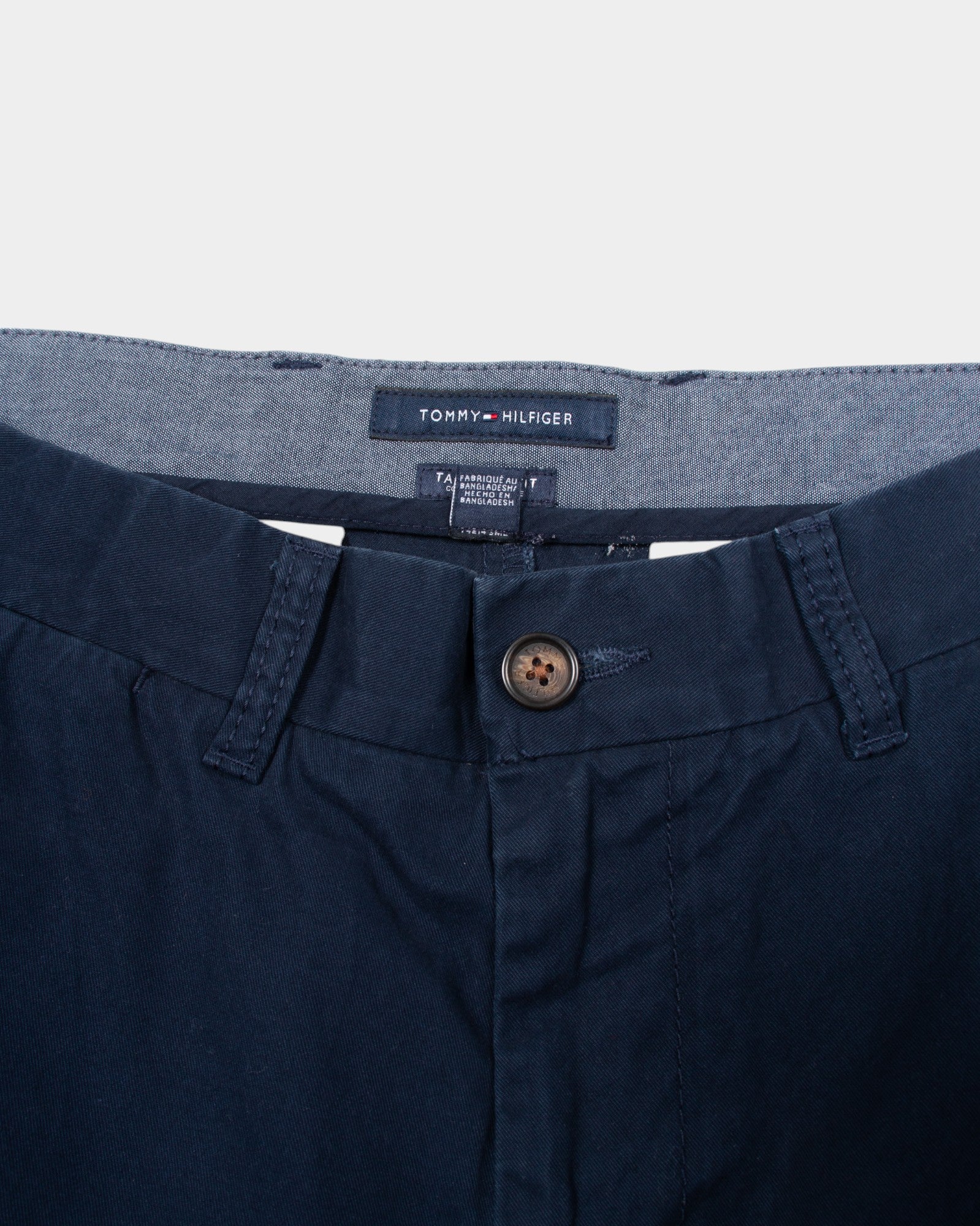 Modern Tommy Hilfiger Navy Chinos - The Thrift