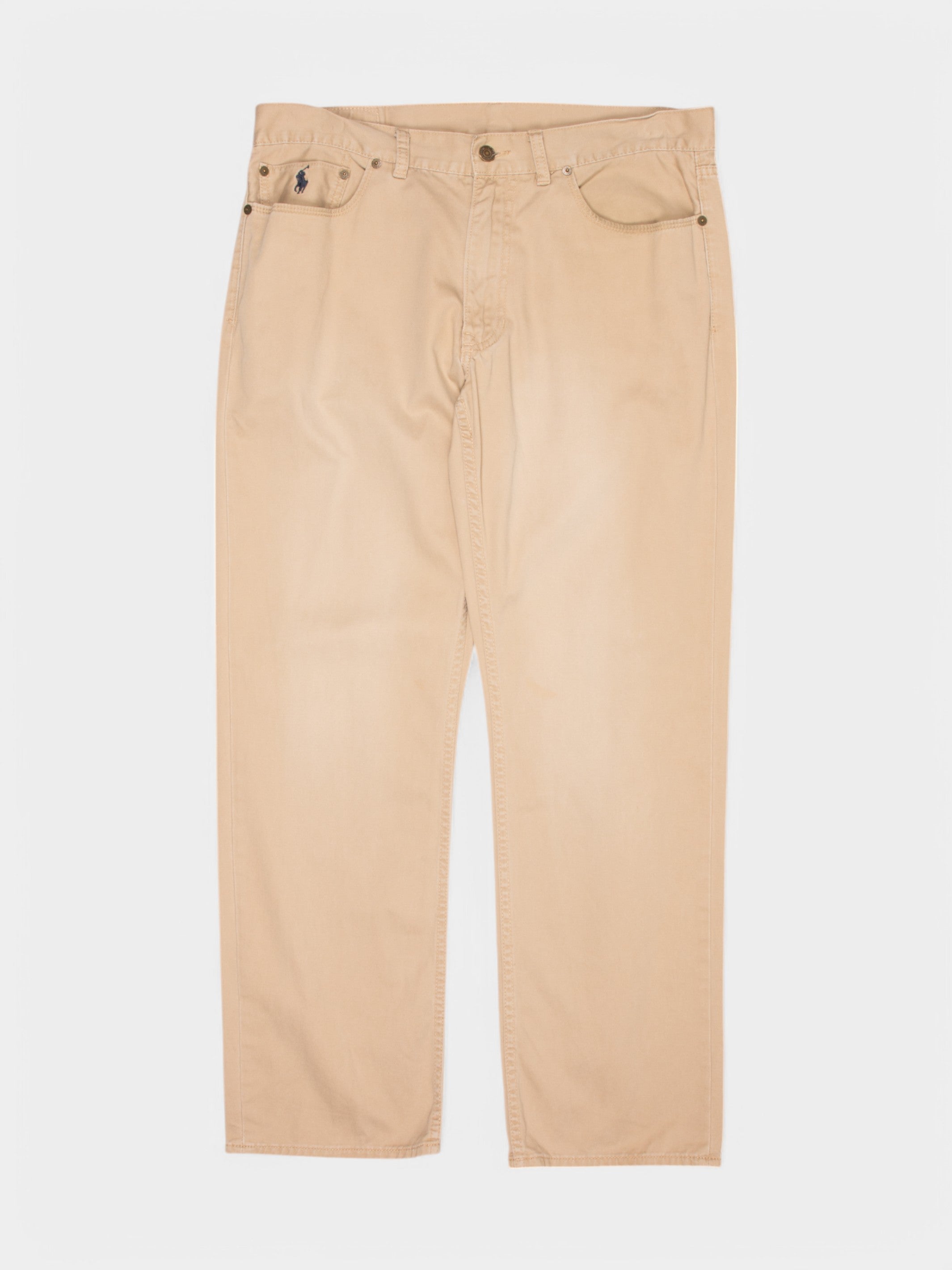 Modern Ralph Lauren Beige Chinos - The Thrift