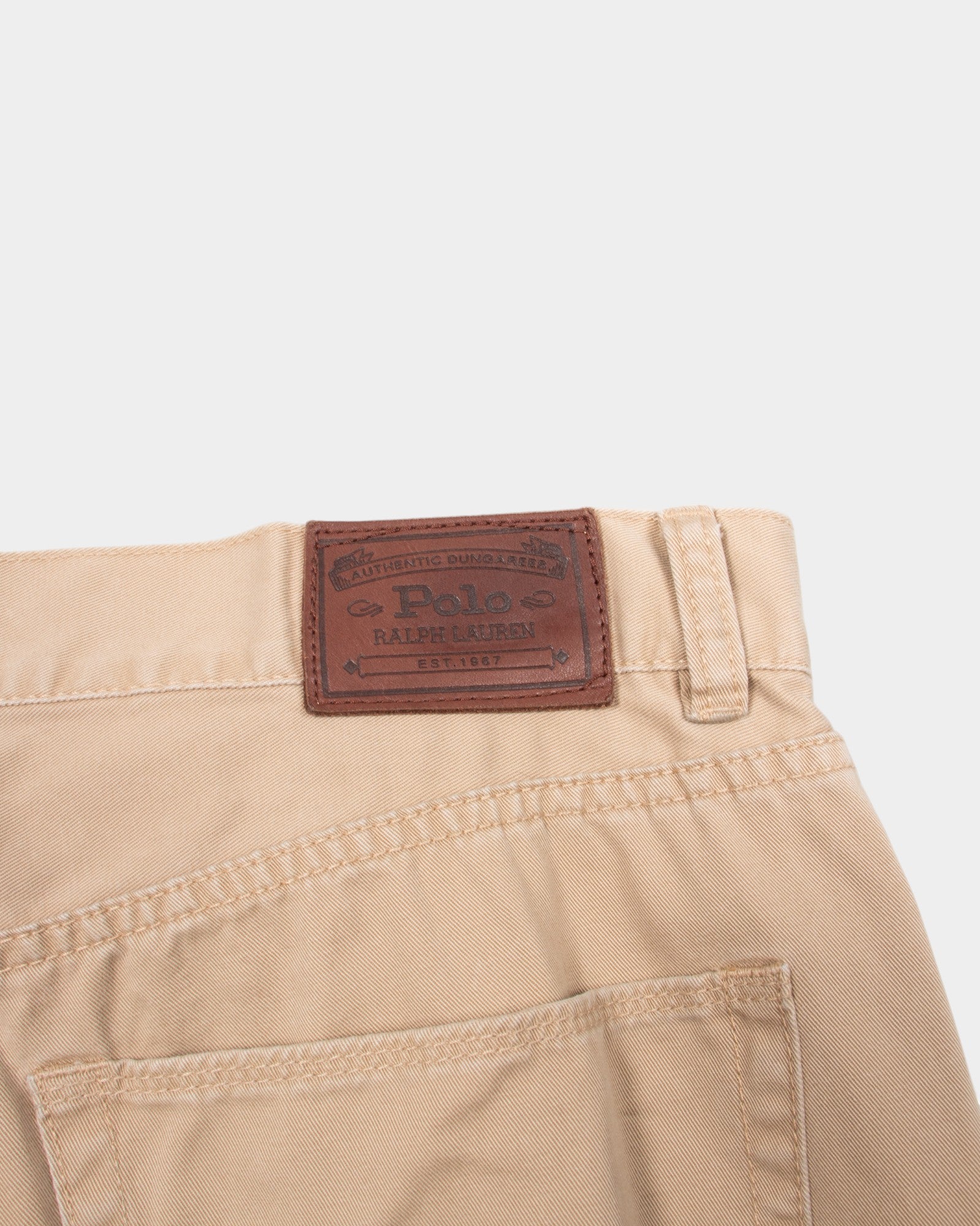 Modern Ralph Lauren Beige Chinos - The Thrift