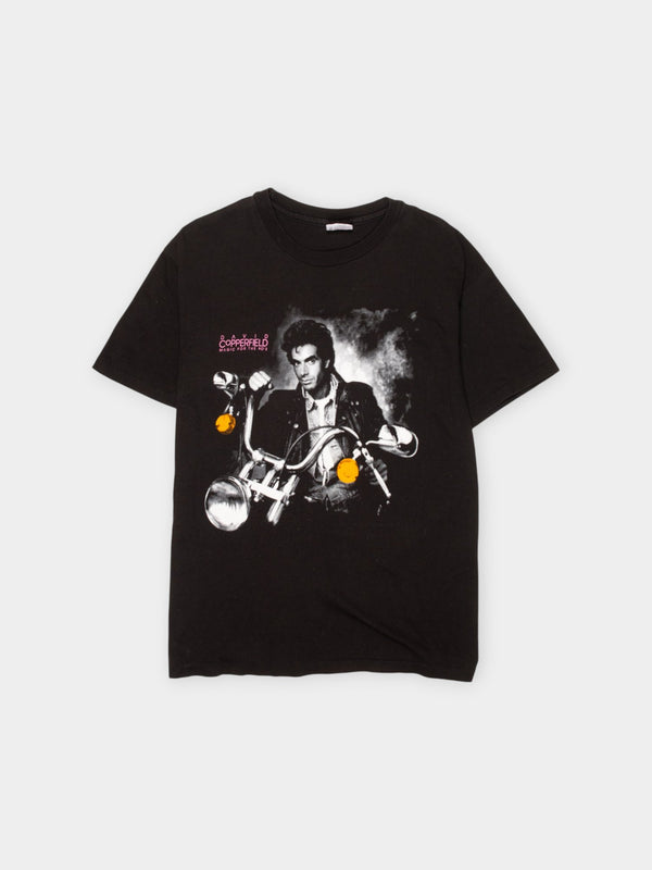 1994 David Copperfield Black T-Shirt M - The Thrift