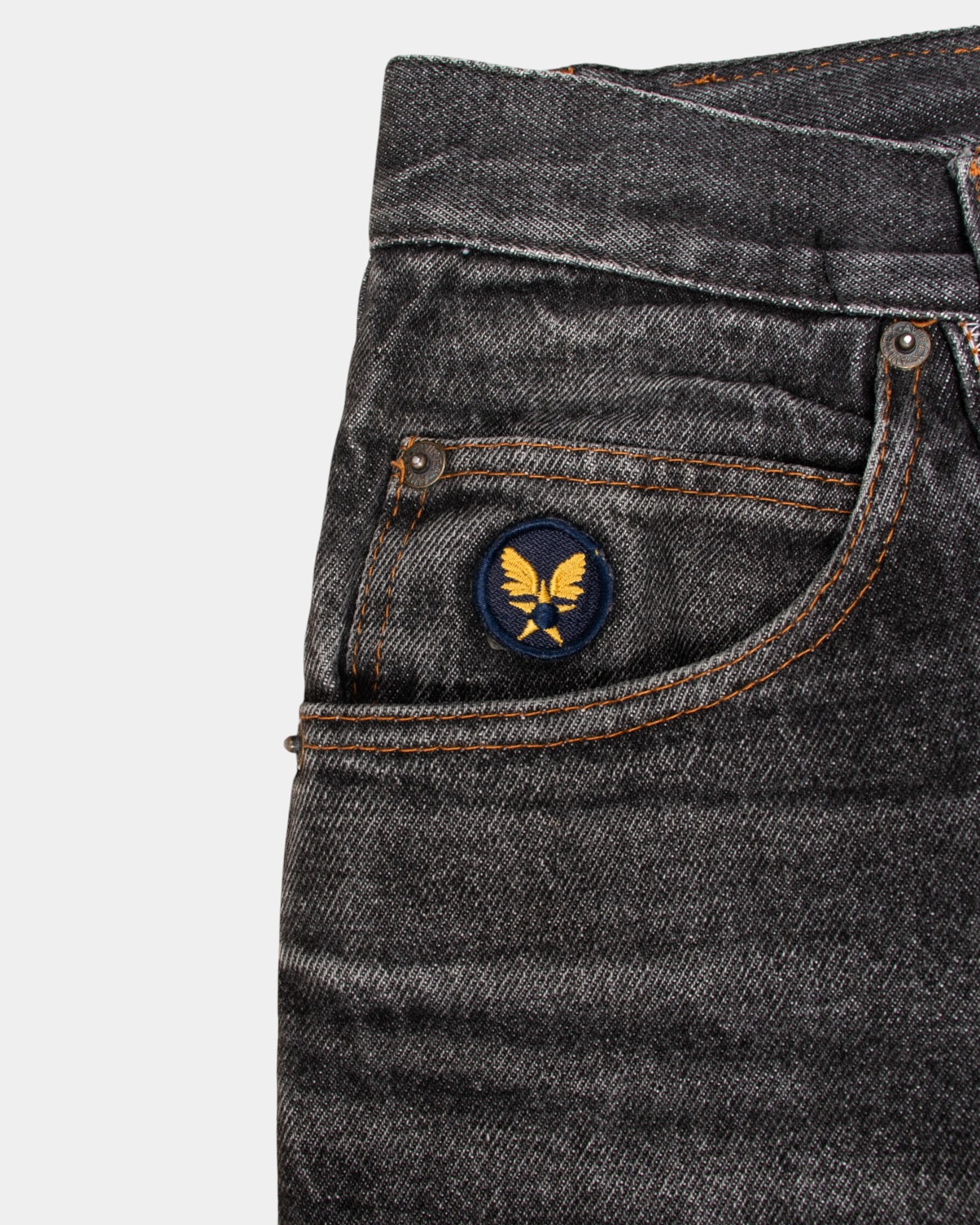 90s Avirex Grey Denim Jeans 30W - The Thrift