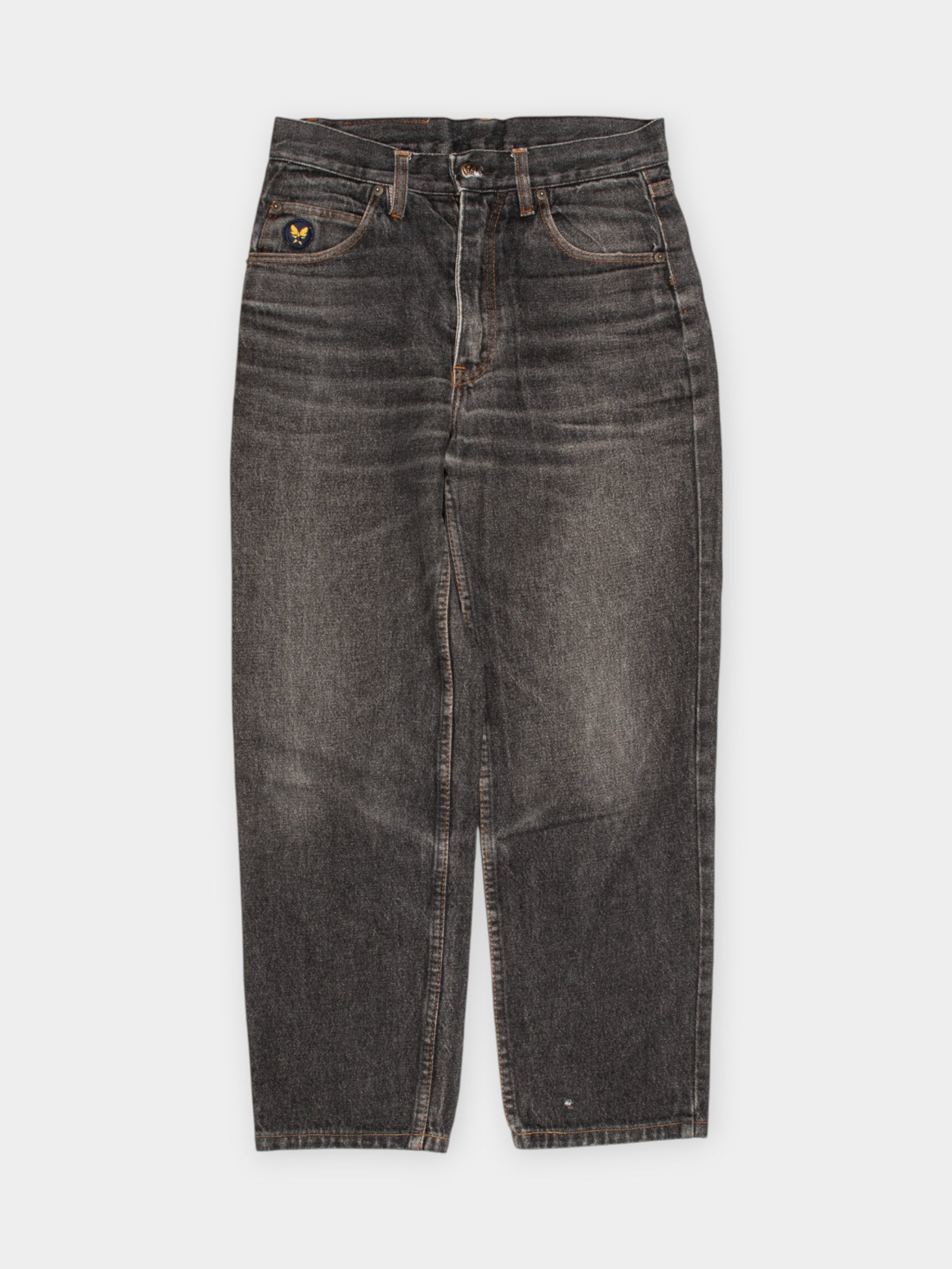 90s Avirex Grey Denim Jeans 30W - The Thrift