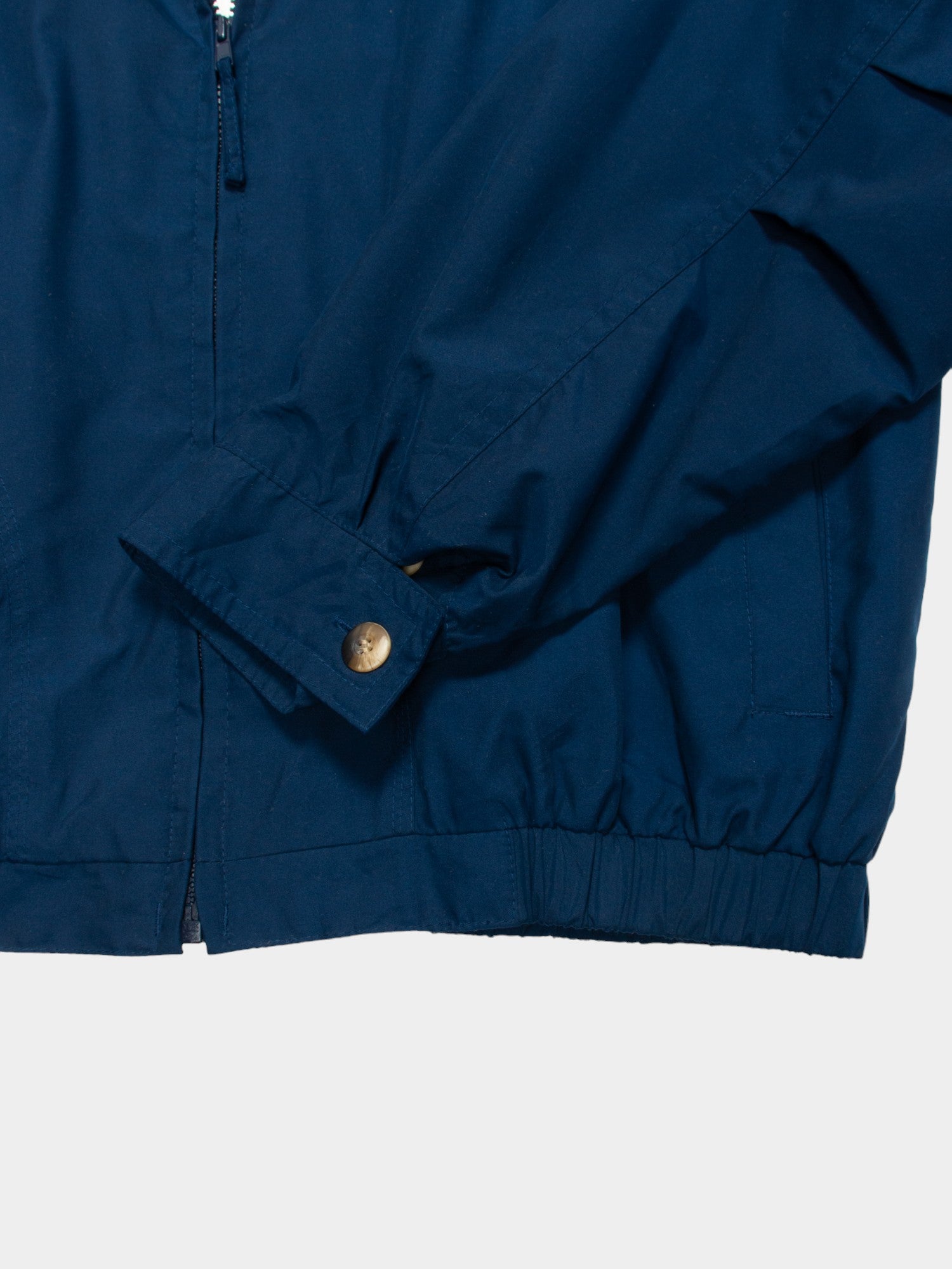 90s Aberdeen Navy Casual Polyester Jacket M - The Thrift