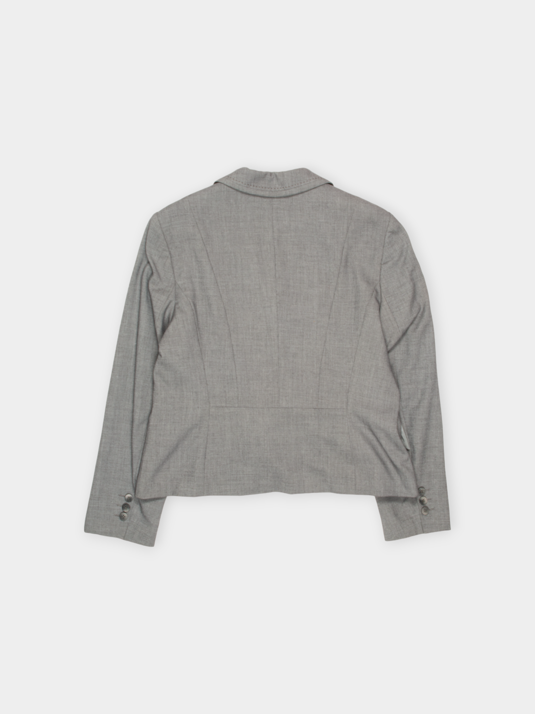 90s Marks & Spencer Grey Standard Fit Vintage Jacket XL - The Thrift