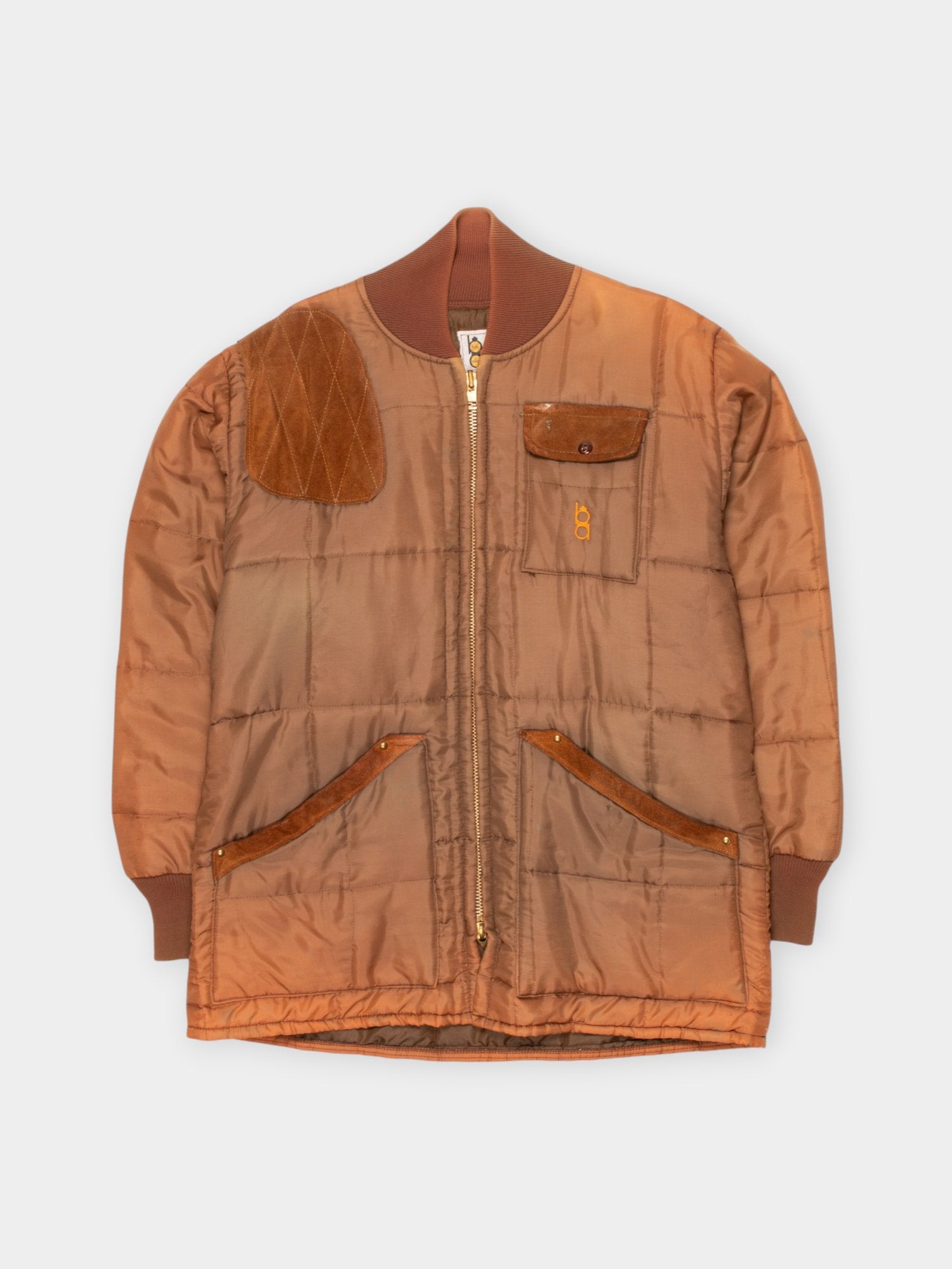 60s Bob Allen Brown Padded Hunting Jacket XL - The Thrift