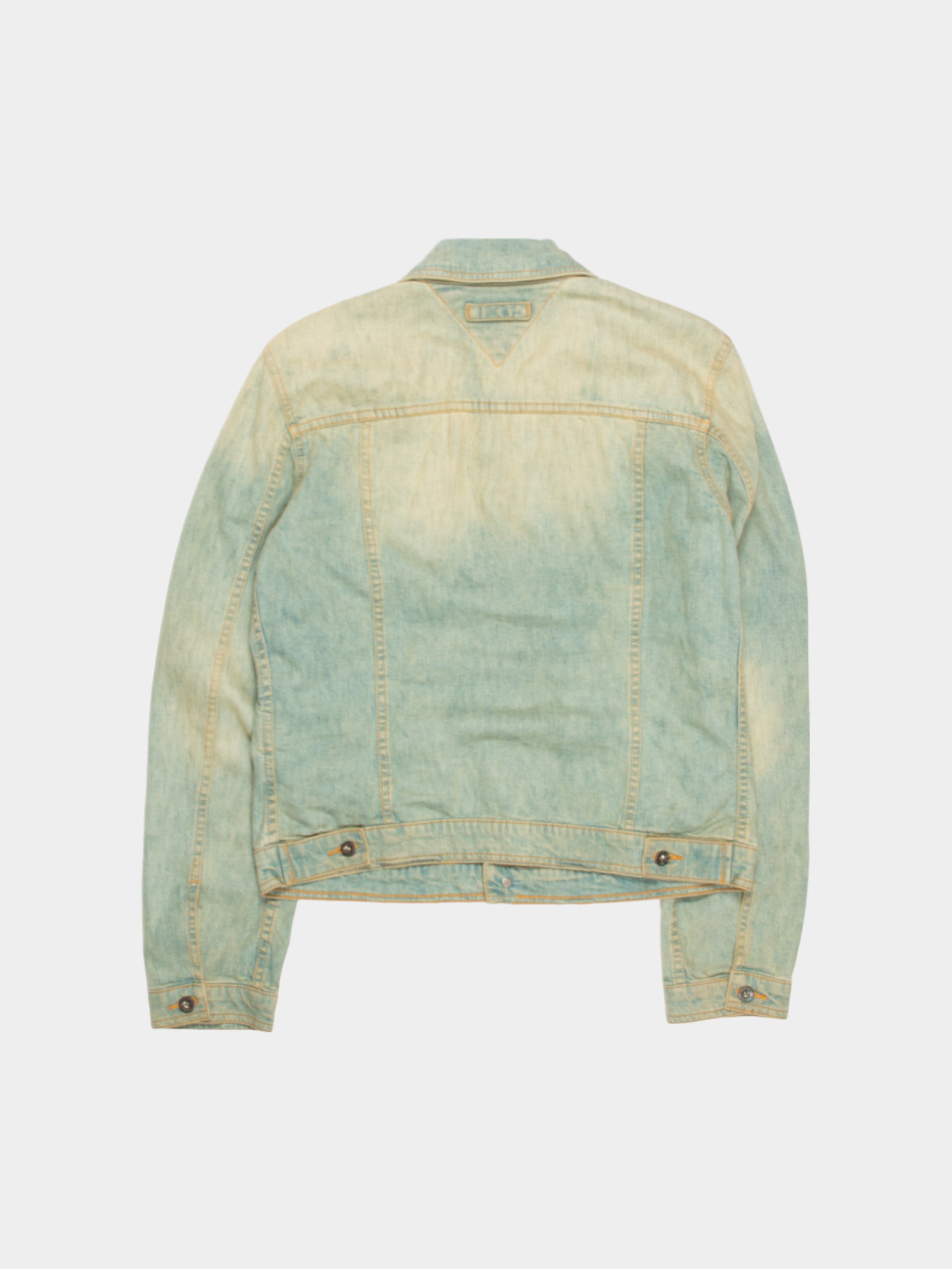 00s Tommy Hilfiger Light Blue Denim Jacket L - The Thrift