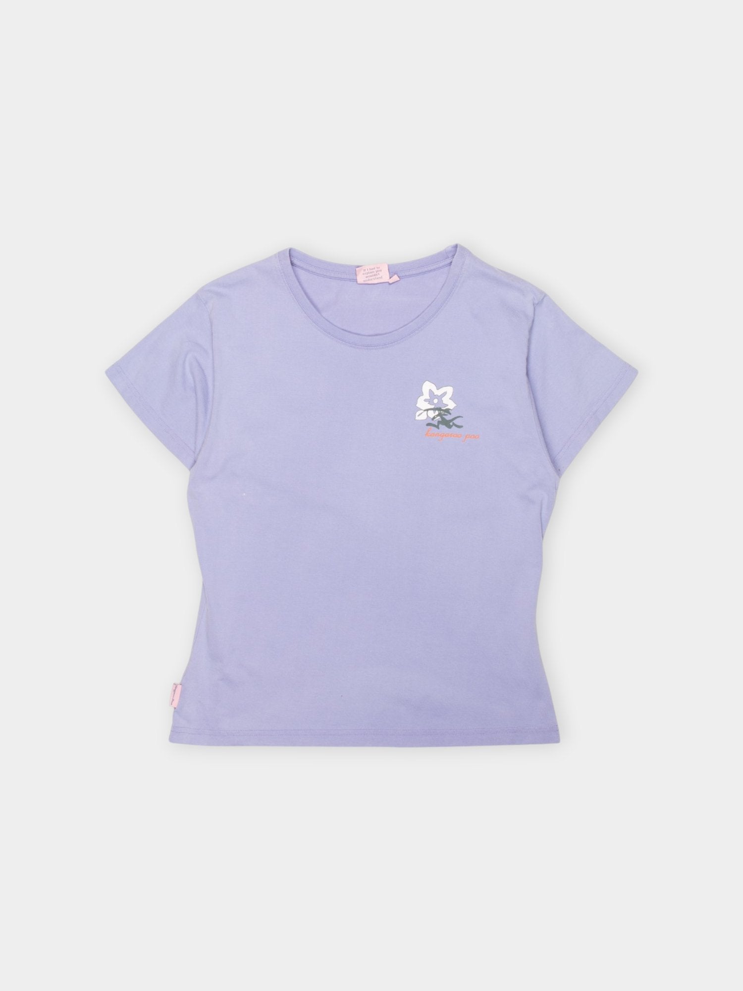 90s Kangaroo Poo Purple Cotton T-Shirt S - The Thrift