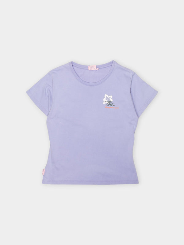 90s Kangaroo Poo Purple Cotton T-Shirt S - The Thrift