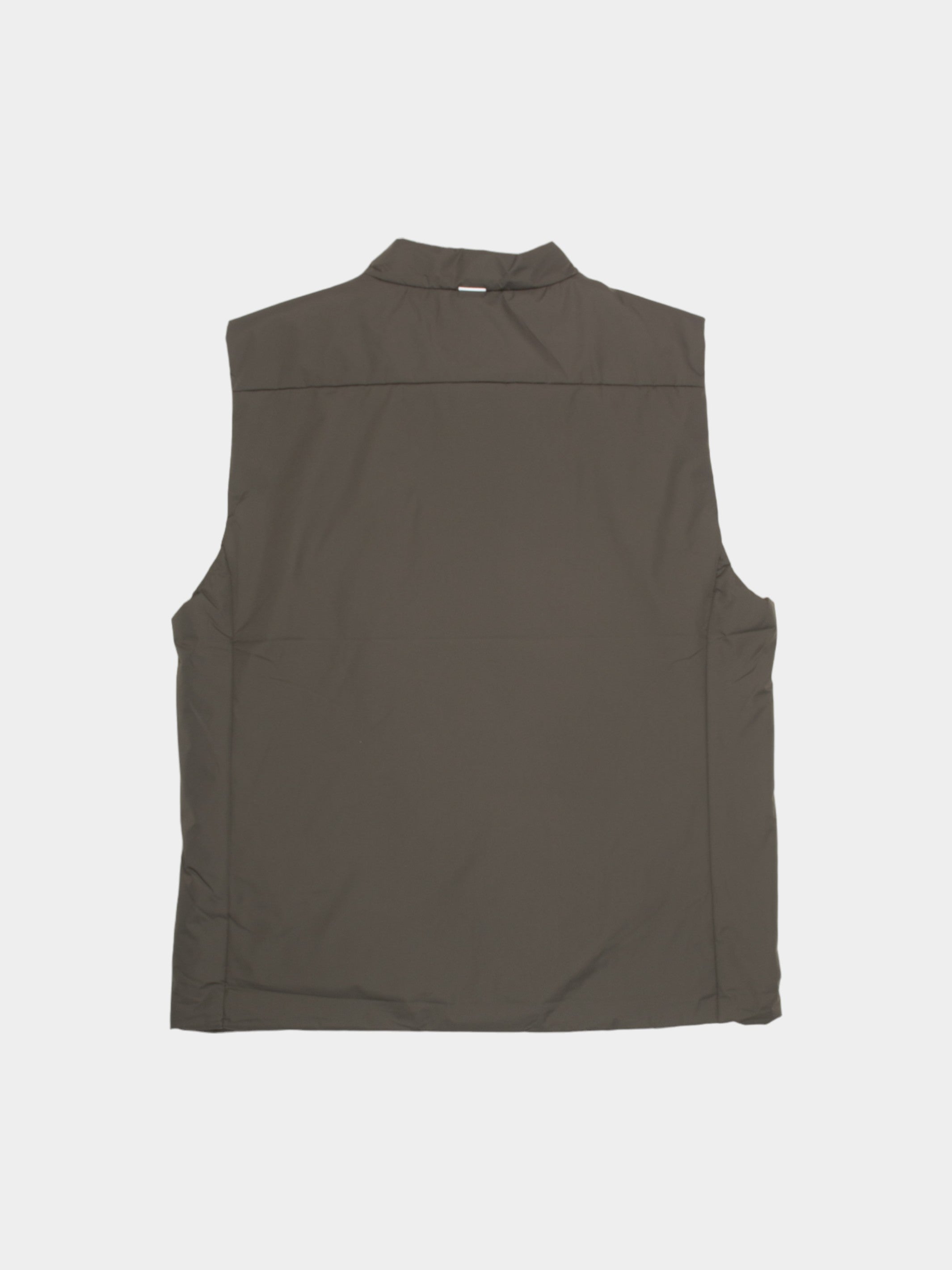 Modern Lindbergh White Black Recycled Polyester Vest M - The Thrift